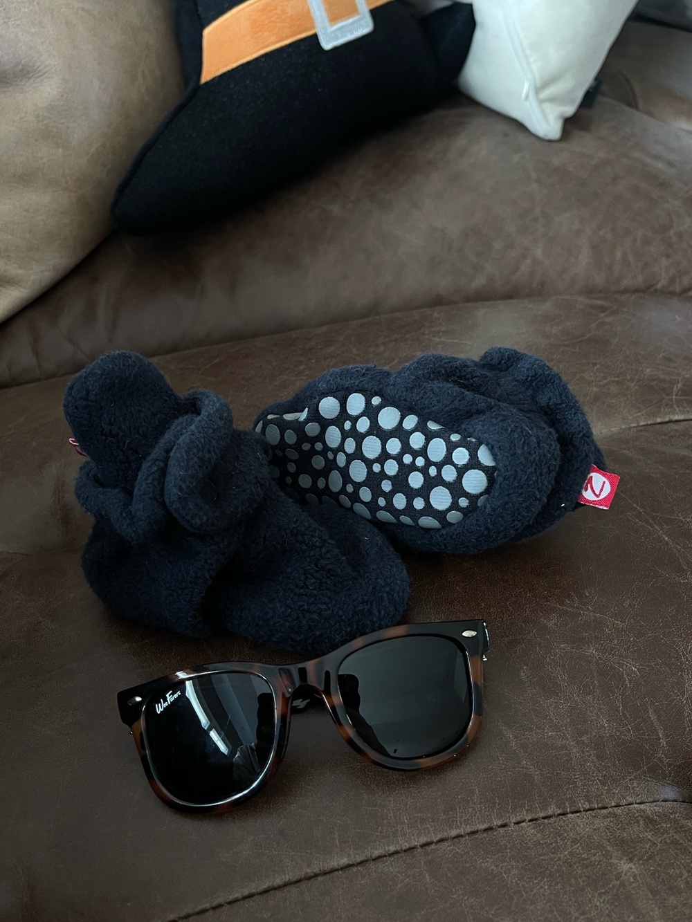 Zutano booties & WeeFarers